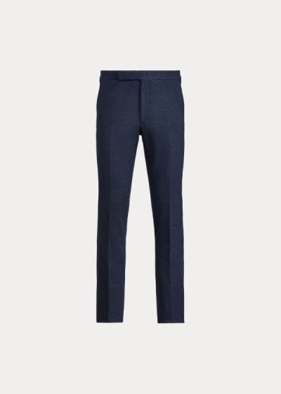 Pantalones De Traje Ralph Lauren Hombre Azul Marino / Negros - Gregory Piqué - DIGLB6178